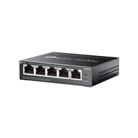 Switch TP-Link ES205GP 1x GLan, 5x GLan, 4x PoE+, 65W, Omáda SDN