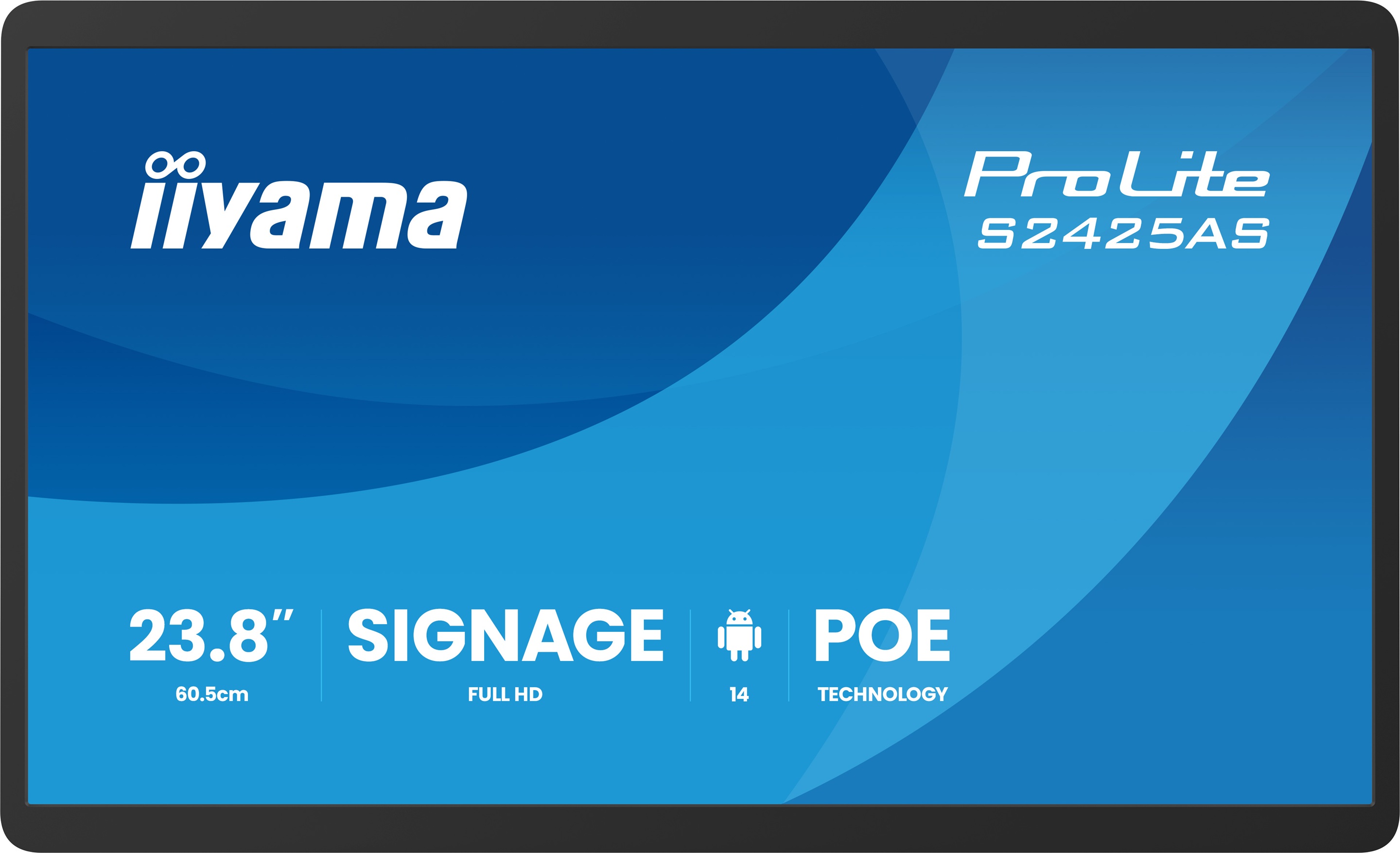 24  iiyama  S2425AS-B1P:IPS,FHD,Android