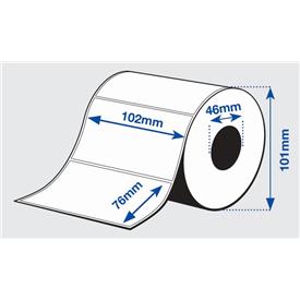 Epson label roll, normal paper, 102x76mm