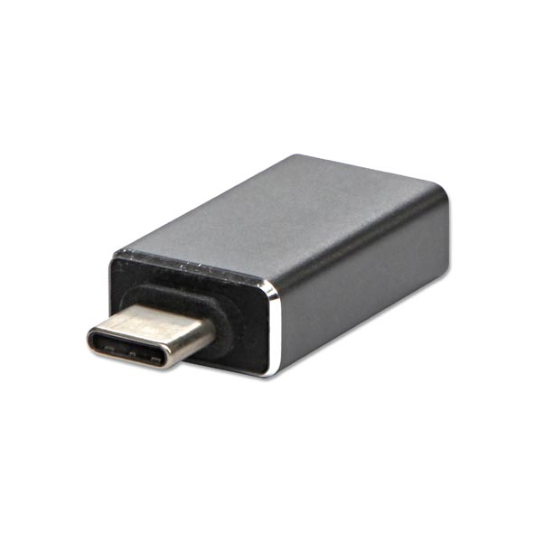 Adaptér USB USB-C - USB Srebrny