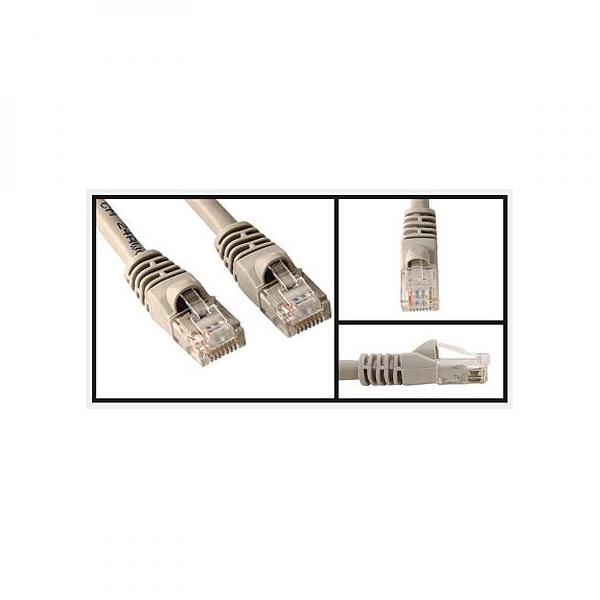 Patchcord UTP, Cat.5e, nieekranowany, 20m, szary