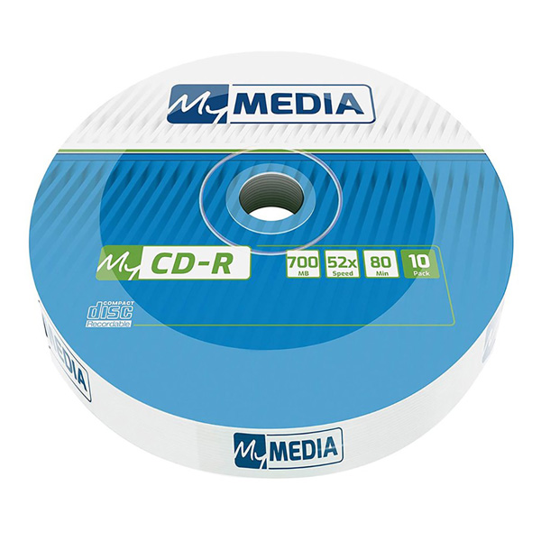 My Media CD-R 700 MB 52x 10 kusov (69204)