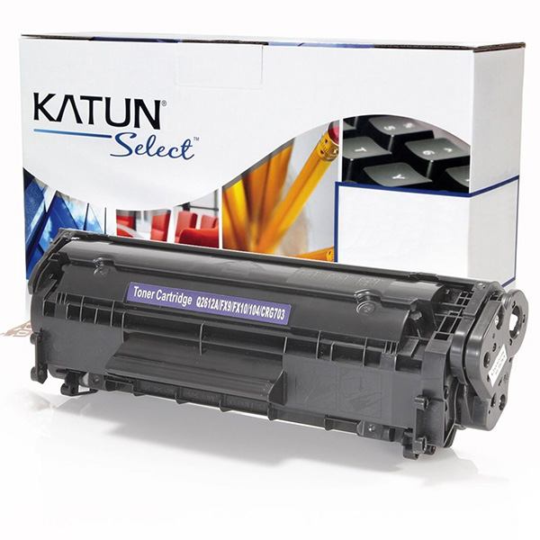 Náhradní černý toner Katun 12A (44301)