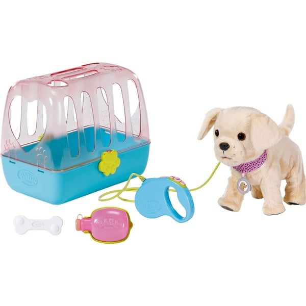 ZAPF Creation BABY born® Můj pes Lucky s krabicí, figurkou na hraní