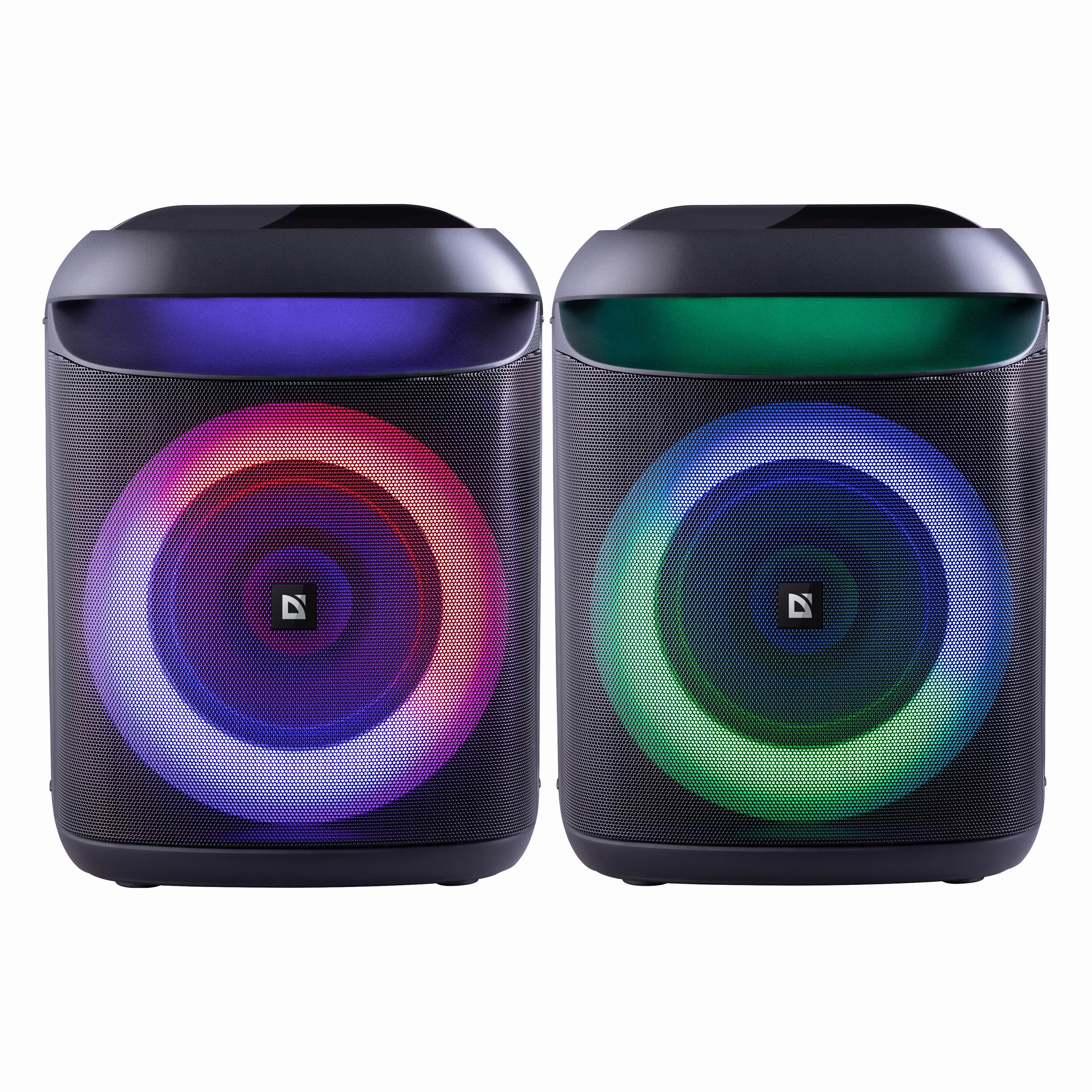 Defender reproduktor Defender BOOMER 45 Bluetooth reproduktor 45W MP3/FM/SD/USB/AUX/TWS/LED/MIC KARAOKE černý