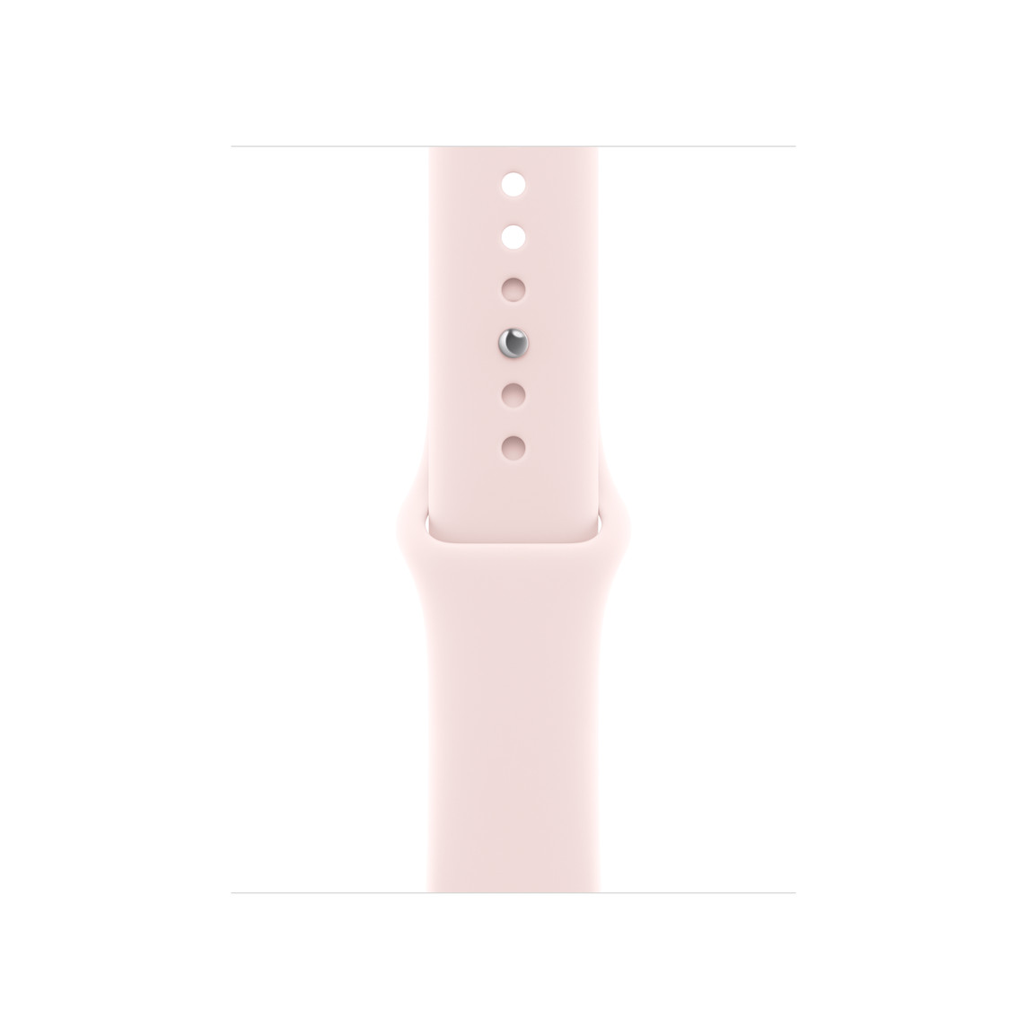 Apple Světle růžový sportovní řemínek pro pouzdro o průměru 40 mm - velikost S/M