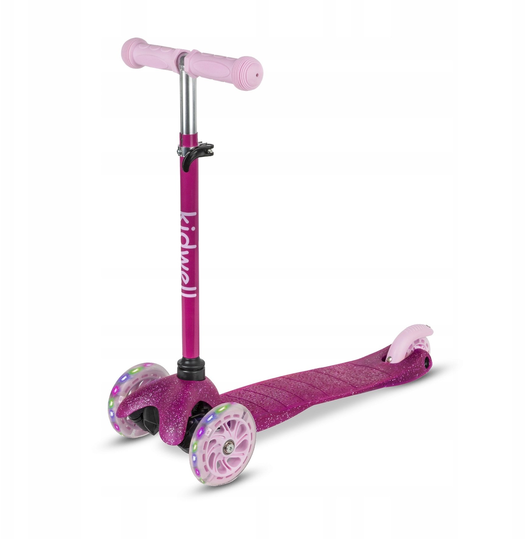 Skids Control Koloběžka UNO GLITTER PINK BALANCE SCOOTER 5906601709210