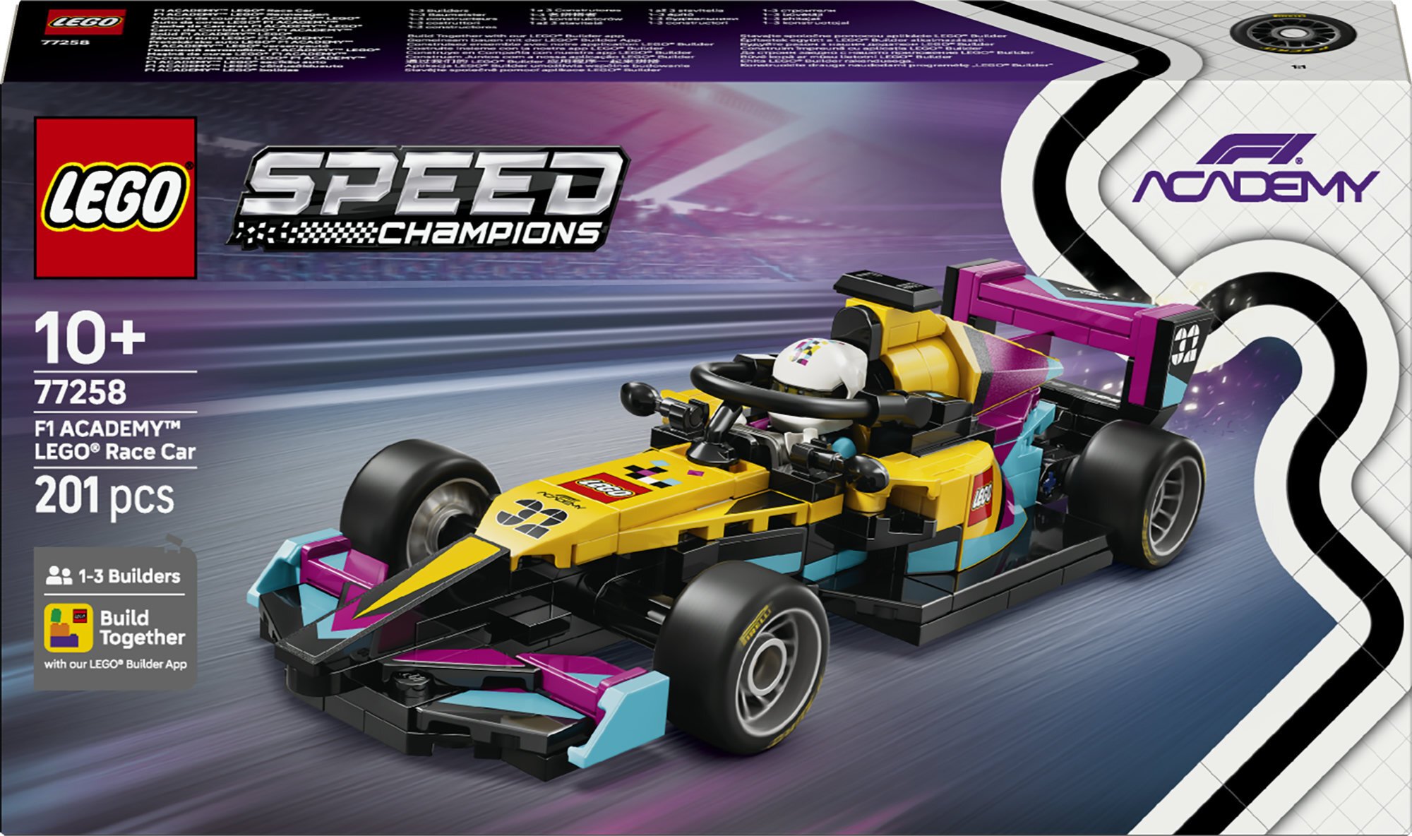 LEGO 77258 Speed Champions F1 ACADEMY Závodní auto LEGO