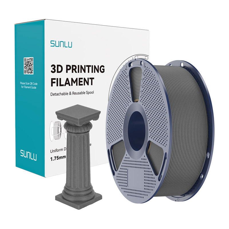 Filament Sunlu PLA High-Speed Marble Šedý beton