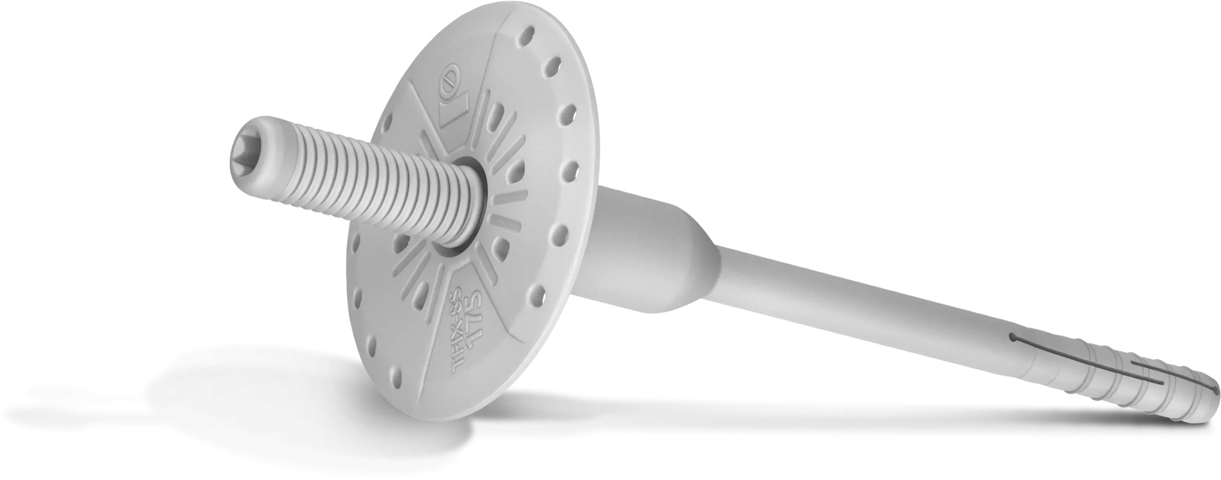 Rawlplug R-TFIX-8S Šroubovací fasádní hmoždinka 8/415 mm s přelitím (R-TFIX-TOOL-RED: povrchová, R-TFIX-TOOL-GREEN zapuštěná) [OP 50]