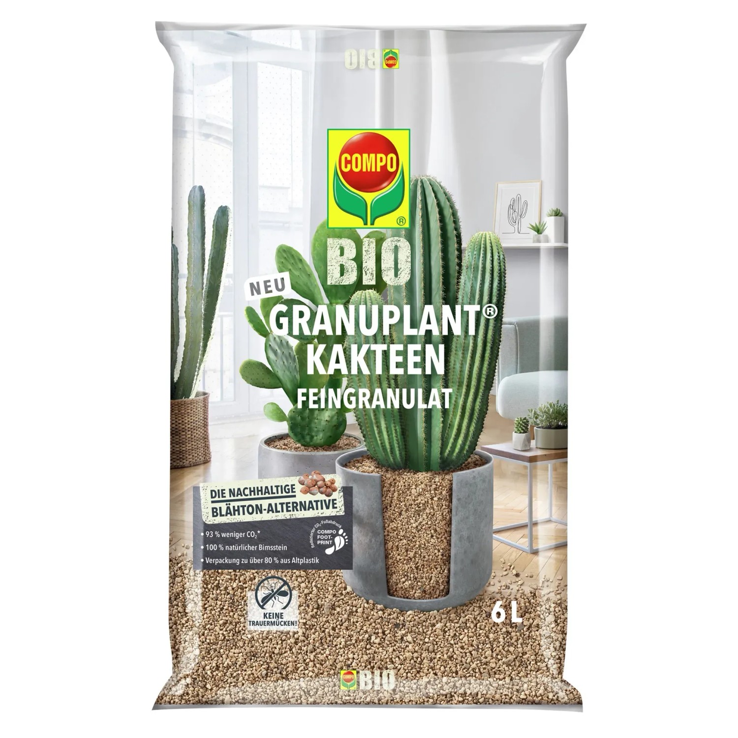 Compo Bio Granuplant Kaktus jemné granule 6 l