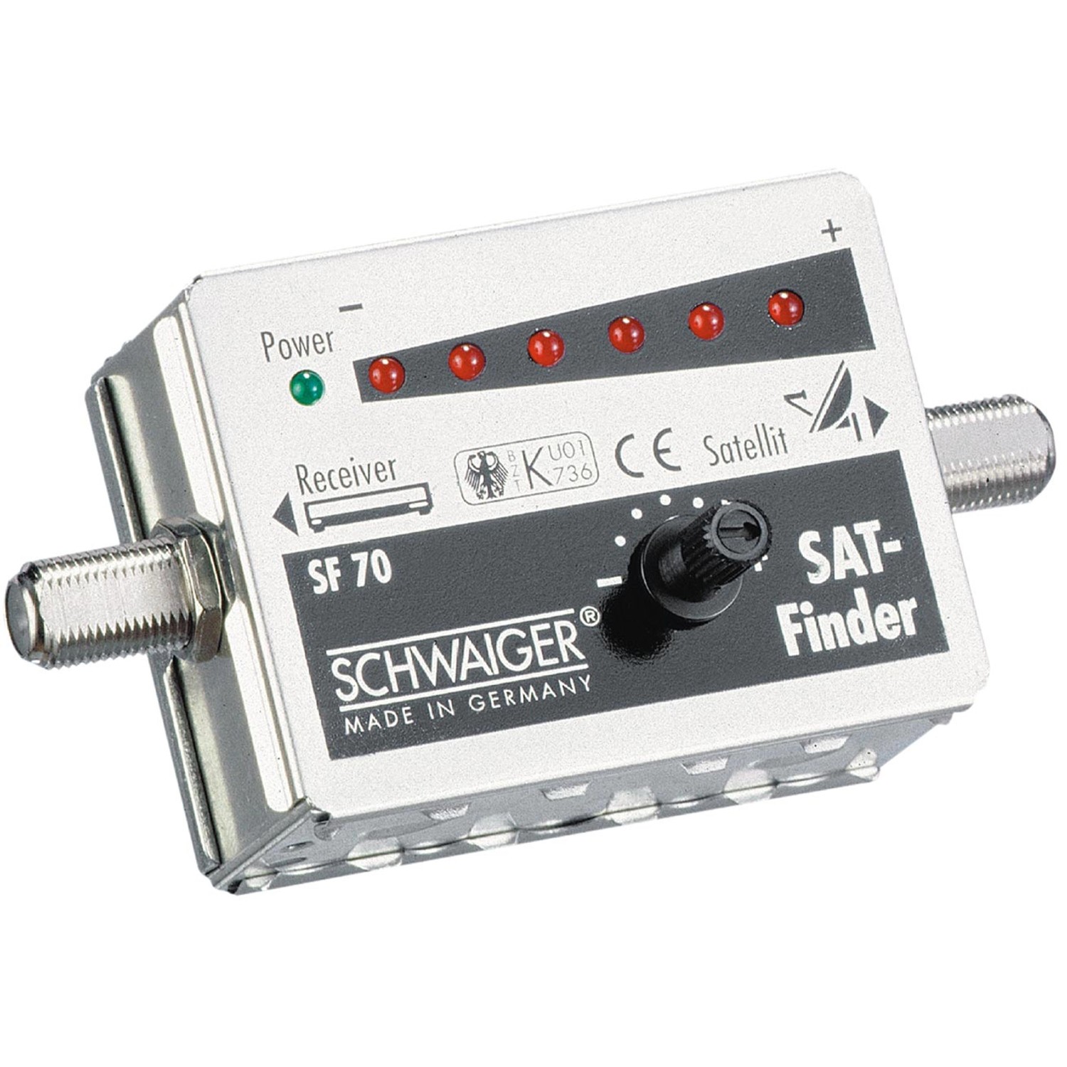 Schwaiger SAT Finder 6 LED Tun