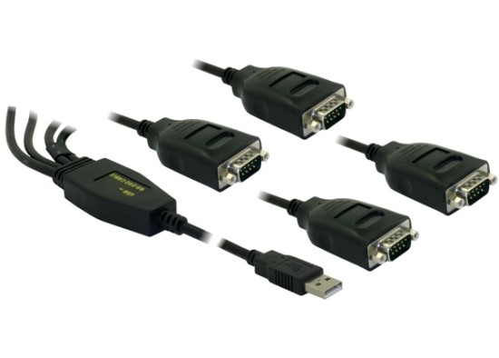 DeLock konvertor USB-&gt; 4xCOM DB9