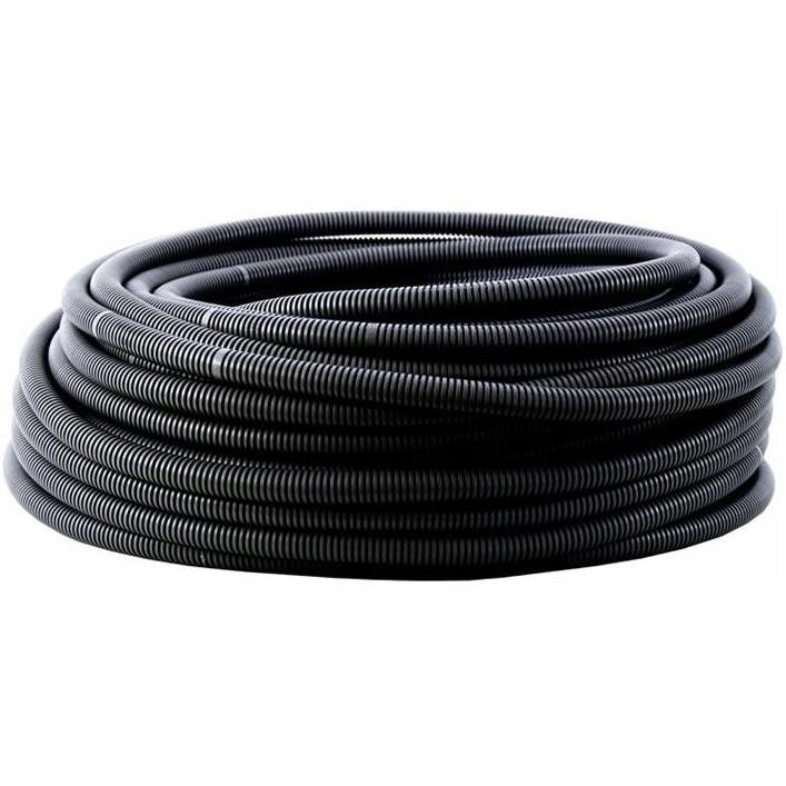 Scame Scame IPCN-32F RKGS PVC 750N 25m vlnitá elektroinstalační trubka s dálkovým ovládáním, černá