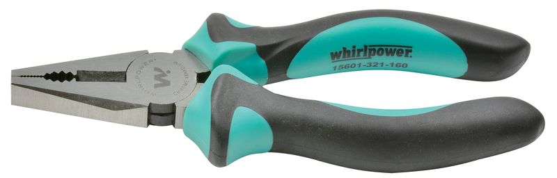 Kleště Whirlpower® 15602-133 160 mm, kulatý nos, Cr-V, satén, DIN5745