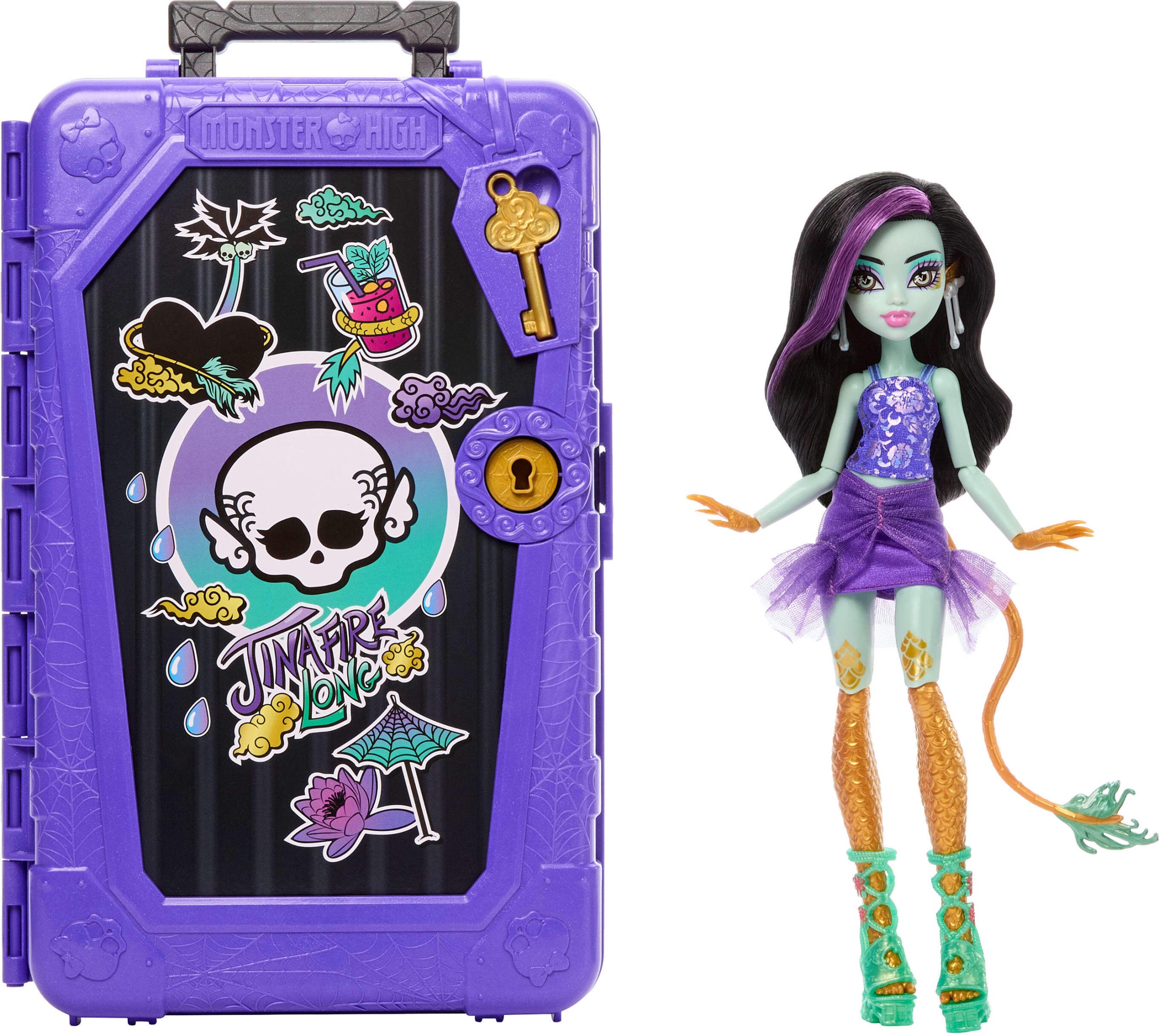 Mattel Monster High Spooky Secrets 7. série: Strašidelná prázdniny Jinafire Longové (JDR52)