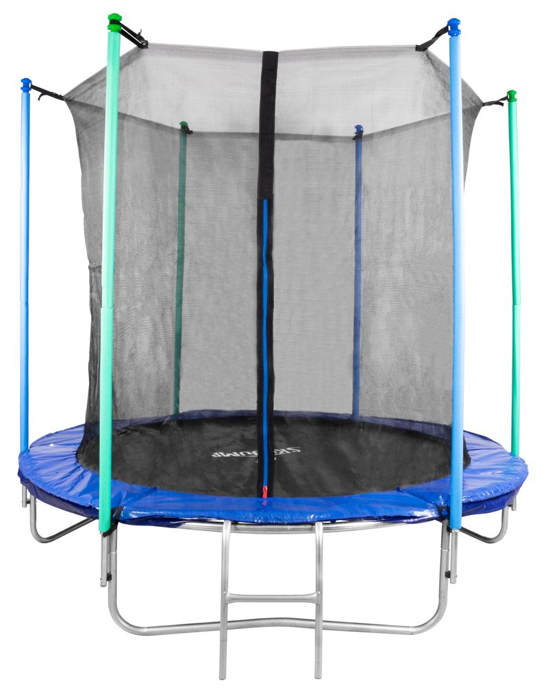 Trampolína Skipjump GS08, 244 cm, vnitřní síť, žebřík