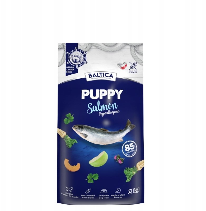 BALTICA EXCELLENT Puppy Salmon Hypoallergenic M / L 3kg