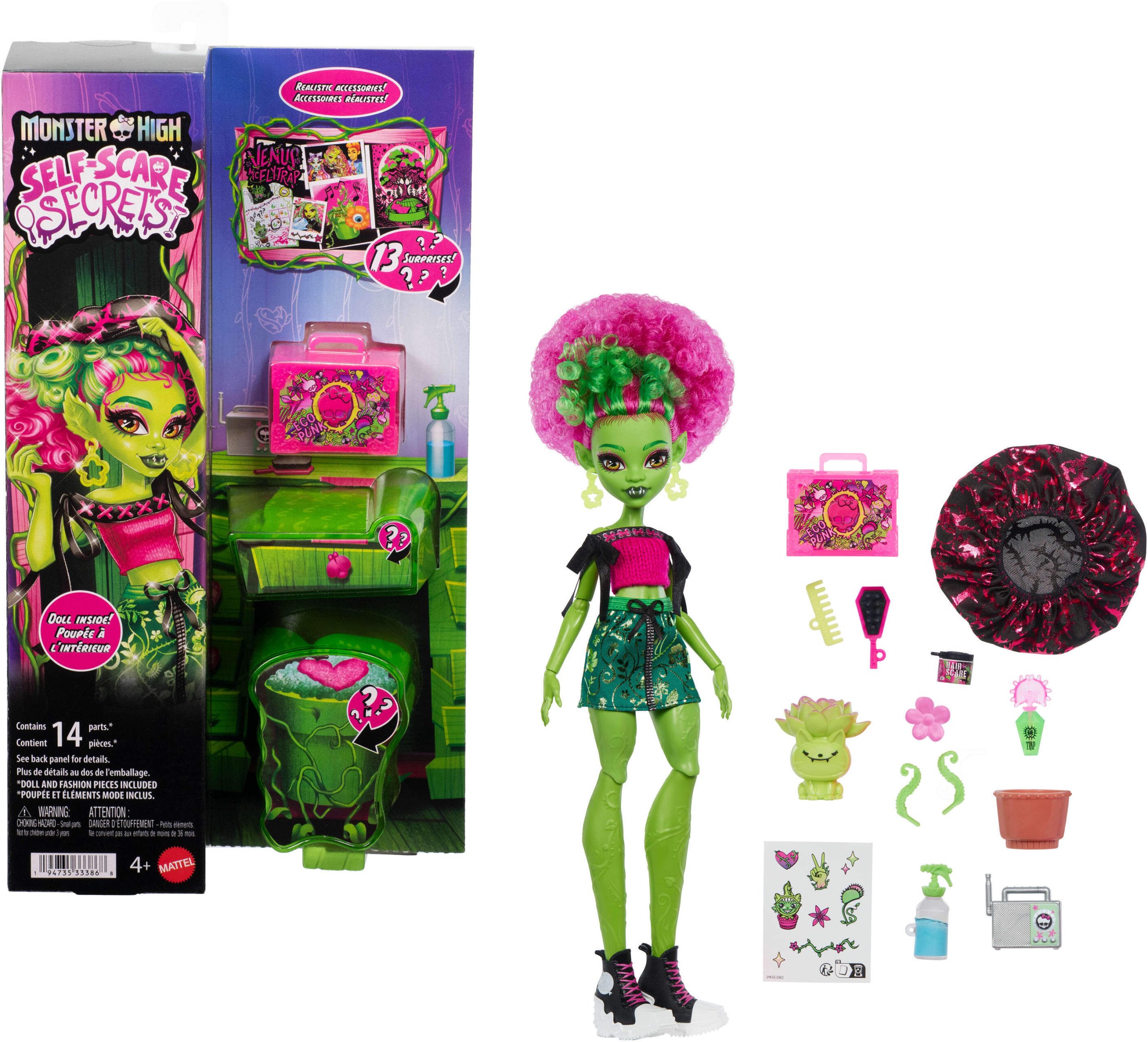 Mattel MONSTER HIGH SELF-SCARE SECRETS sada Venus