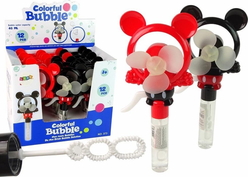 Mýdlové bubliny s větrným mlýnem Mickey Mouse