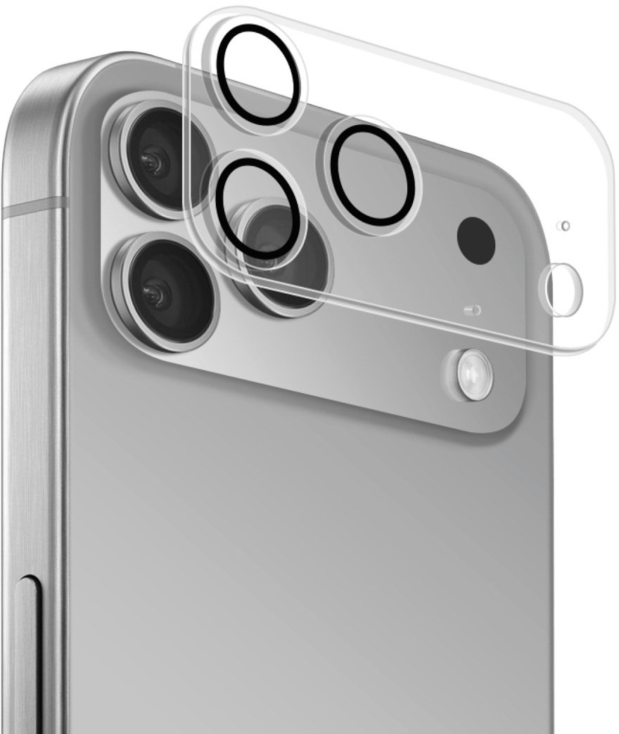 Puro Tvrzené sklo Camera Standard pro iPhone 17 Pro Max pro ostrůvek kamery a objektivy