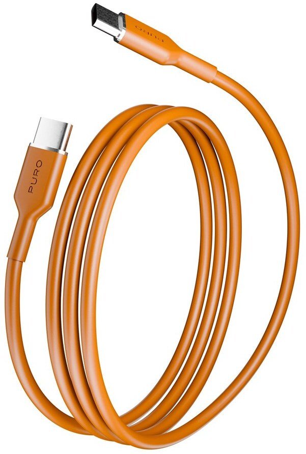 Puro Kabel ICON USB-C - USB-C 1,5 m - oranžový