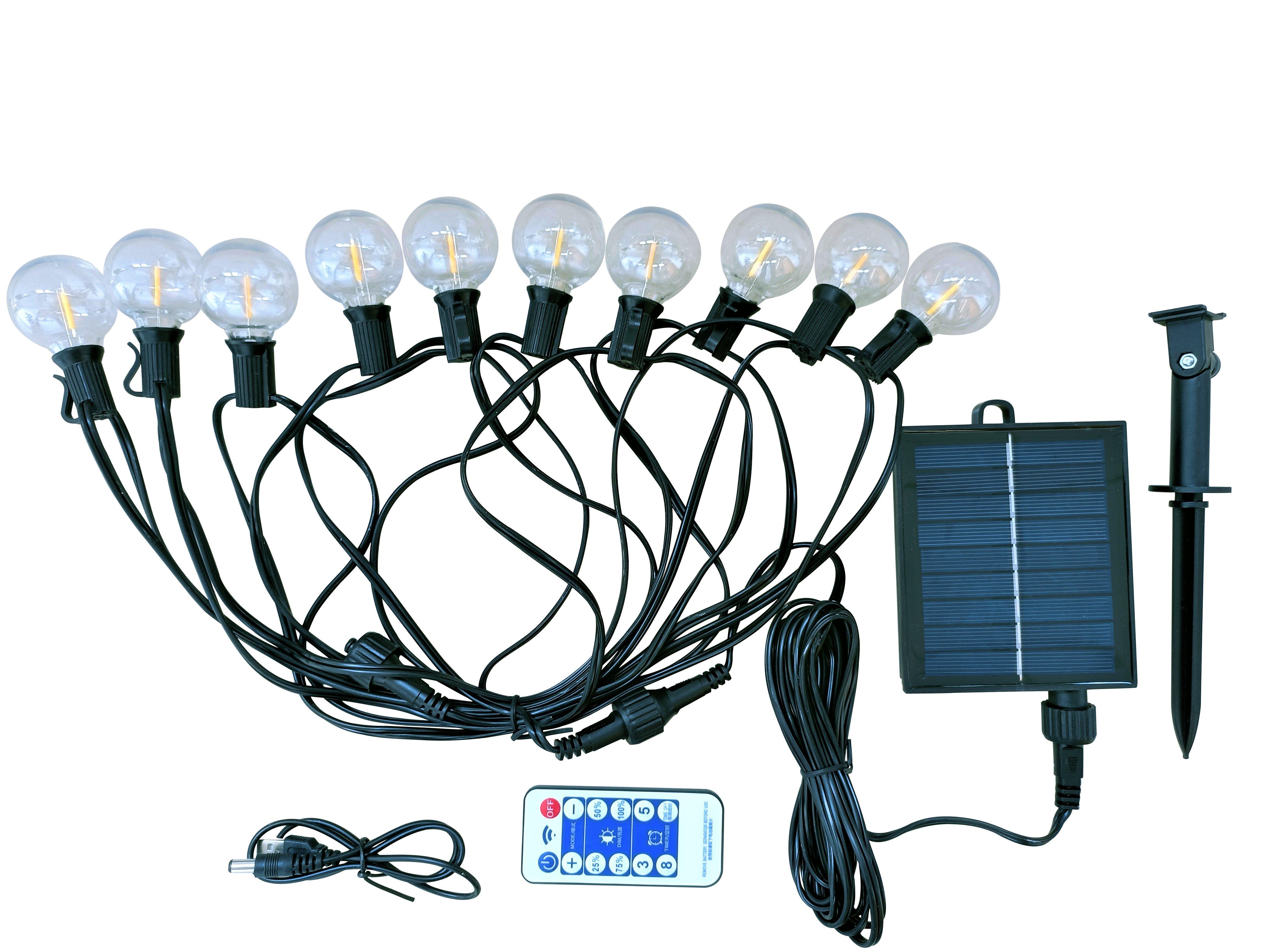 LED girlanda bublina Domoletti BD-F-G40-F-S3-10, 5 m