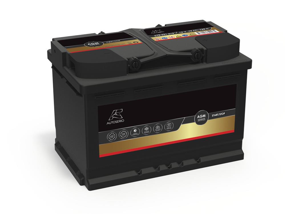 Baterie Autoserio AGM 70 Ah, 760 A, 12 V