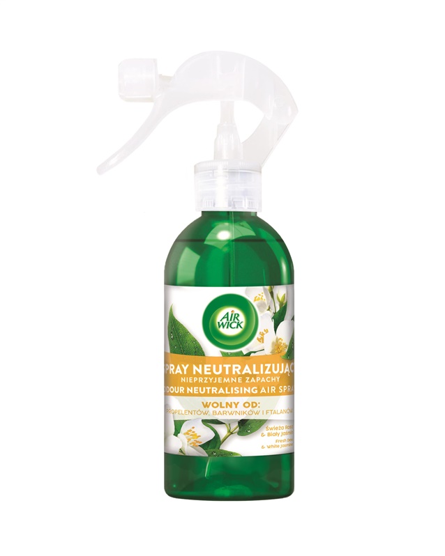 Air Wick Air Wick Spray Neutralizace Nepříjemné vůně Fresh Dew & White Jasmine 237ml