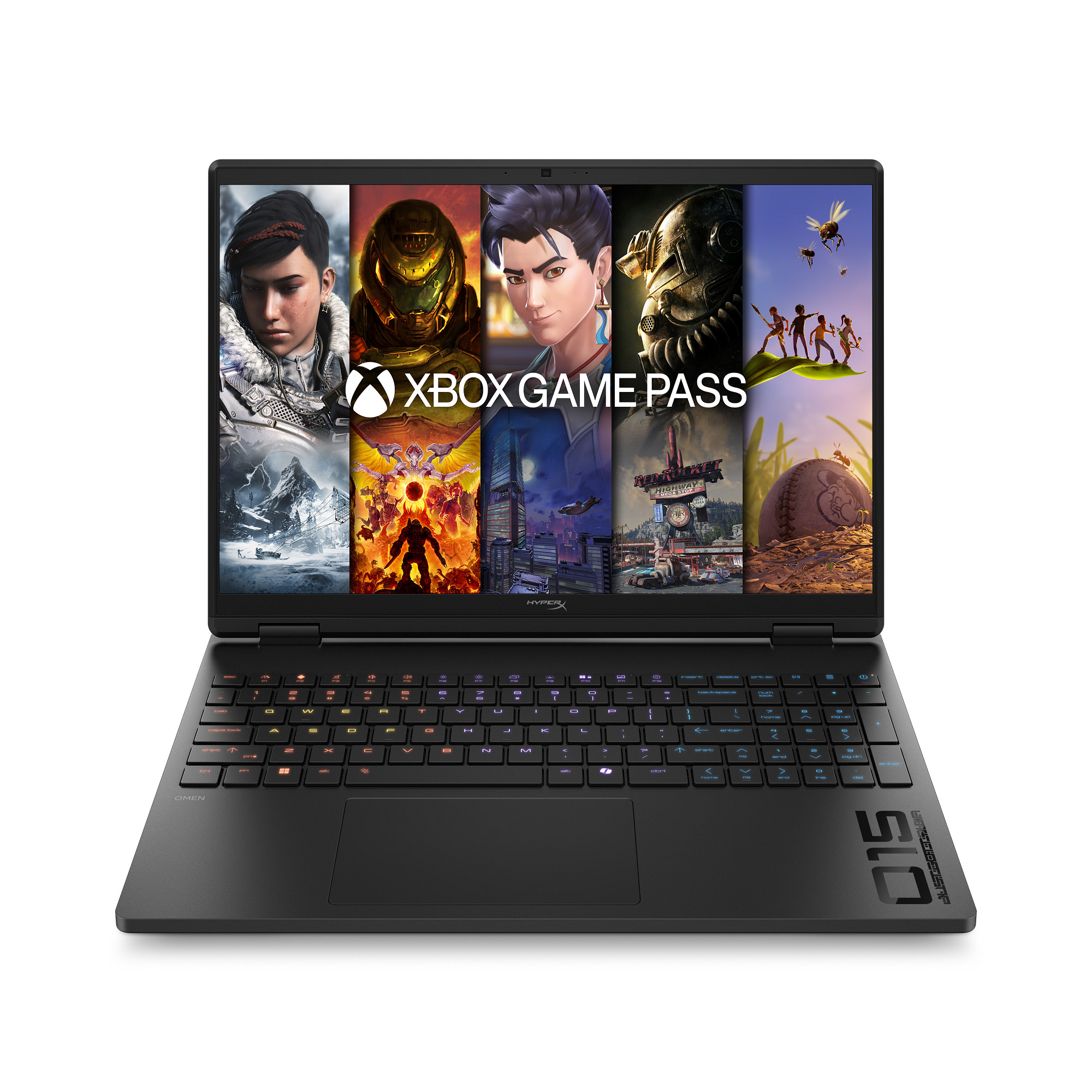 HyperX OMEN 15-gb0001ncx, Ryzen 7 260, 15.3 2560x1600 180Hz/500n, RTX5050/8GB, 16GB/DDR5, SSD 1TB, W11H, 2-2-0, Black