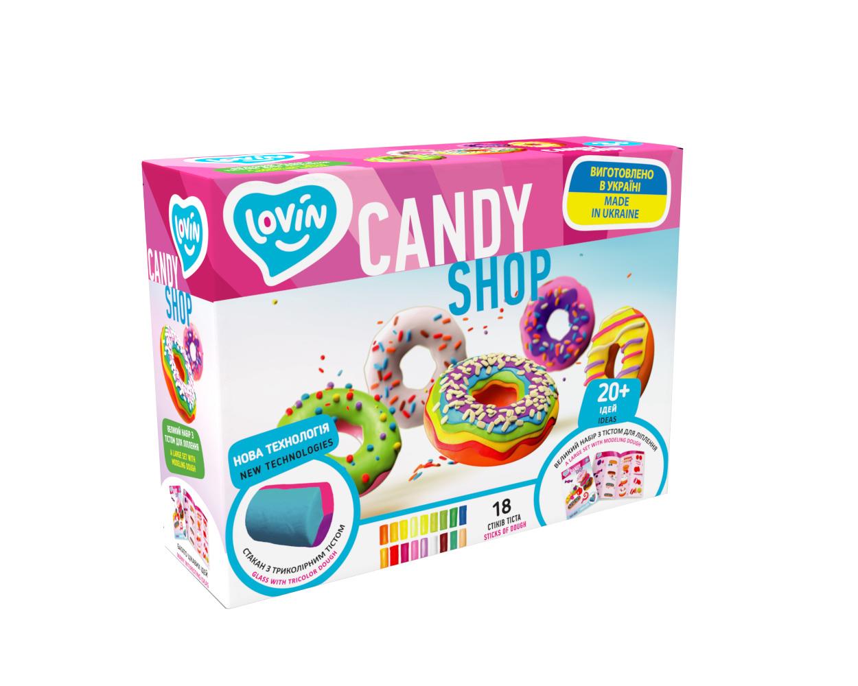 Plastelína Lovin Candy Shop ETC41192