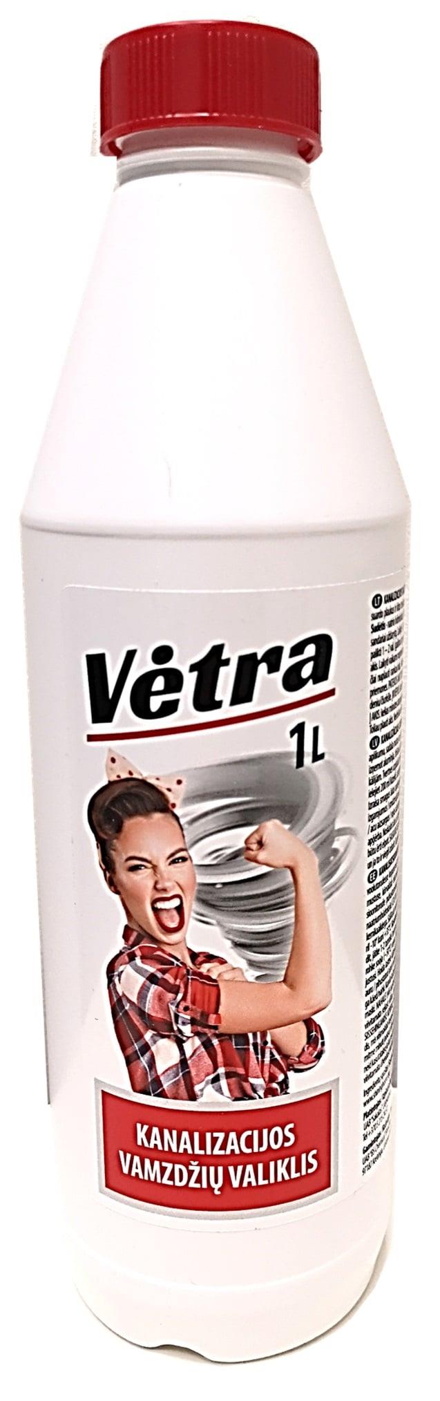 ČISTIČ KANALIZAČNÍCH POTRUBÍ VETRA 1L