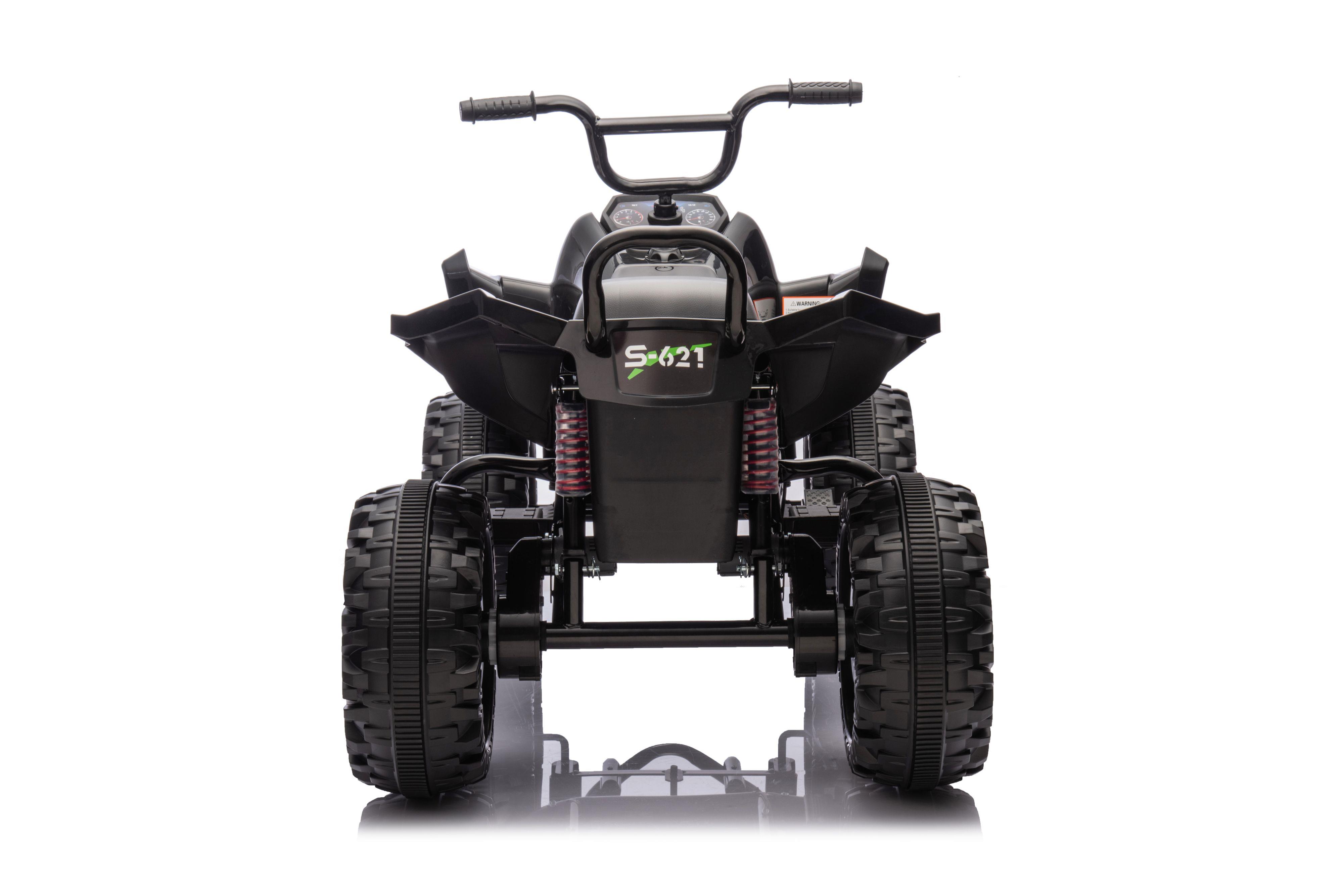 Dětská elektrická čtyřkolka S621, černá