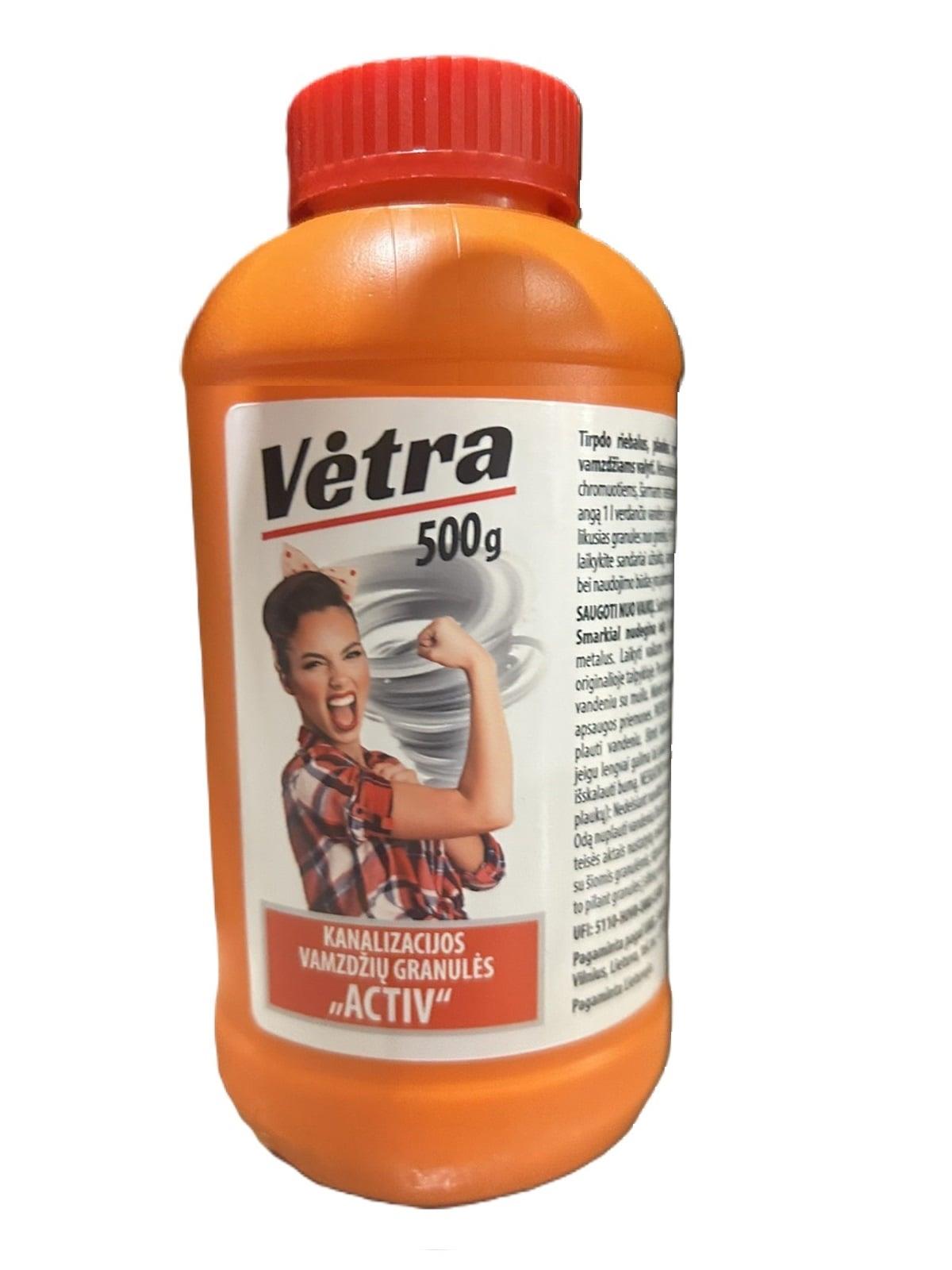 Vetra Activ čistič kanalizace, 500 g