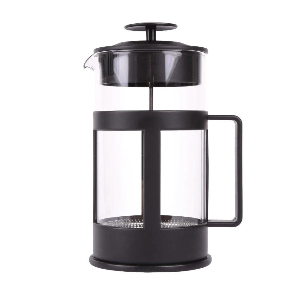 Kávovar French Press, 1 l, čirý/černý