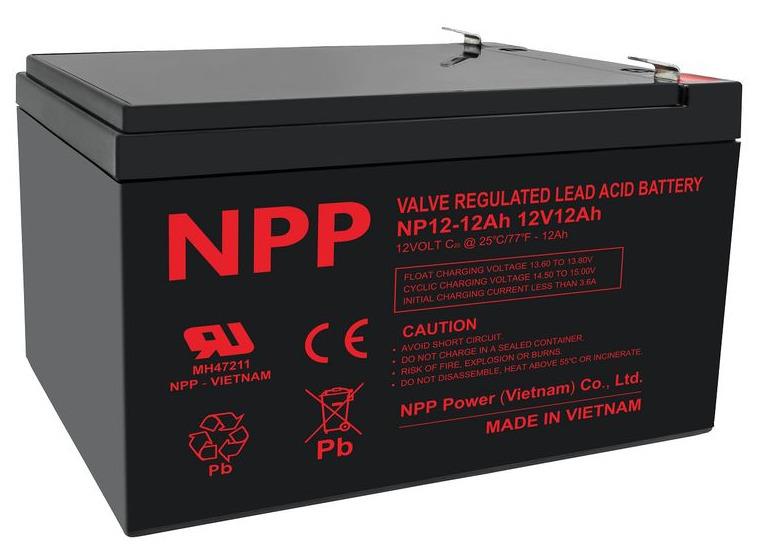 NPP Baterie 12V 12AH
