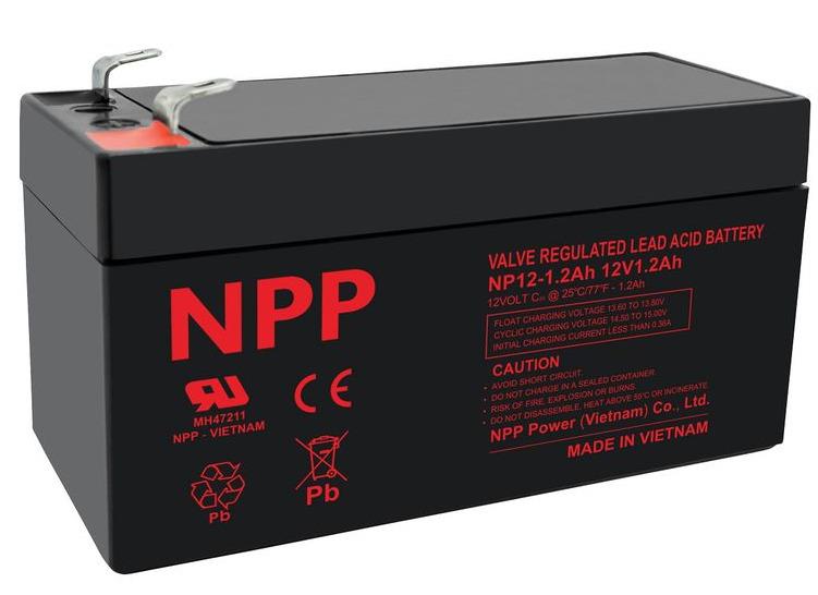 NPP Baterie 12V 1,2AH