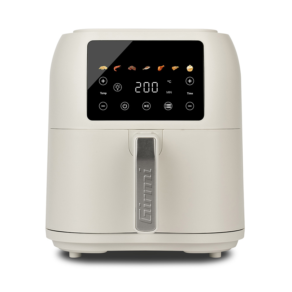 Fritéza Girmi, FG9201 Incanto, horkovzdušná, kapacita 8 l, nastavitelná teplota, digitální displej, 7 přednastavených programů, 1700 W