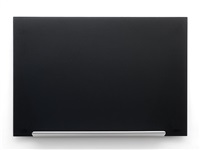Nobo Diamond Glass Board Magnetic Black 993x559mm