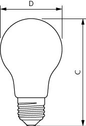 LED žárovka Philips E27 10,5W 4000K 230V A60 FR CW   P704148