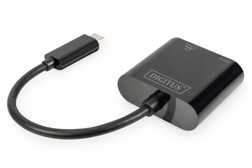 DIGITUS USB-C Ethernet adapter Gbps + Power Delivery