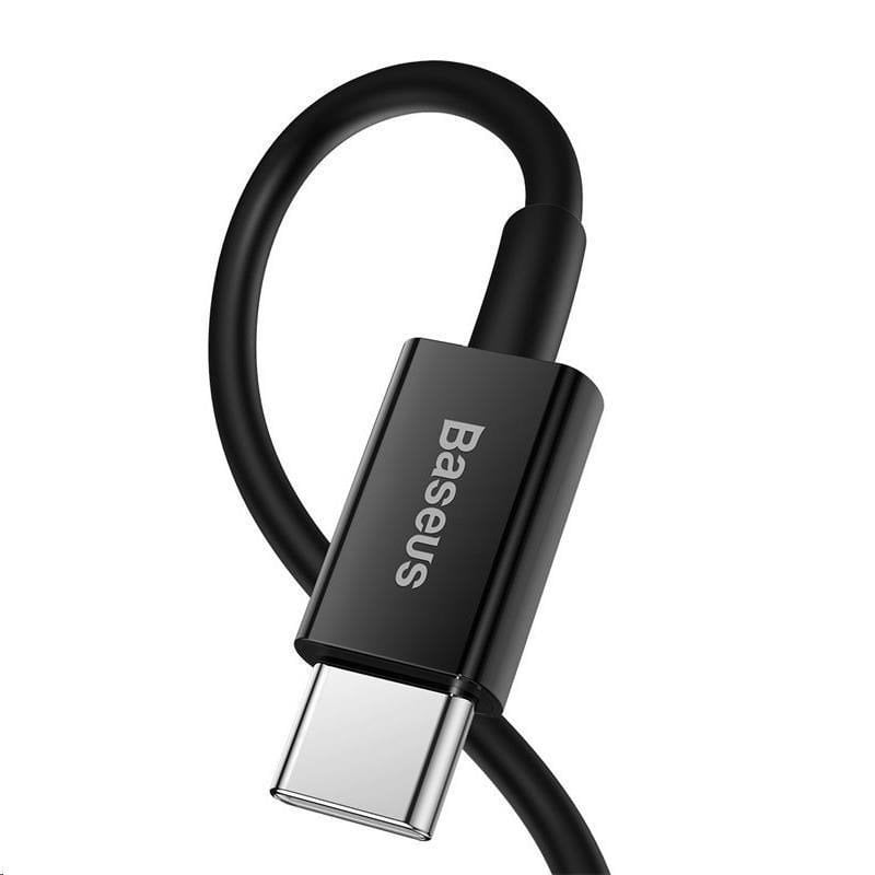 Baseus CATLYS-A01 Superior Fast Charging Dátový Kábel USB-C to Lightning 20W 1m Black