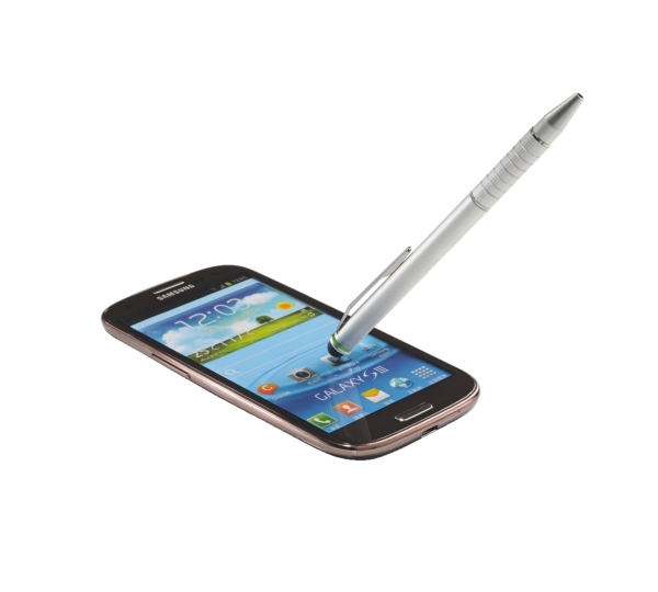 Stylus Leitz Complete 2 v 1, stříbrná