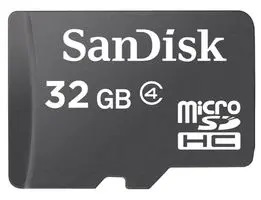 SANDISK SDSDQM-032G-B35A SanDisk Paměťová karta microSDHC karta 32GB + adaptér