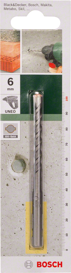 Bosch Vrtáky do betonu SDS quick 6mm