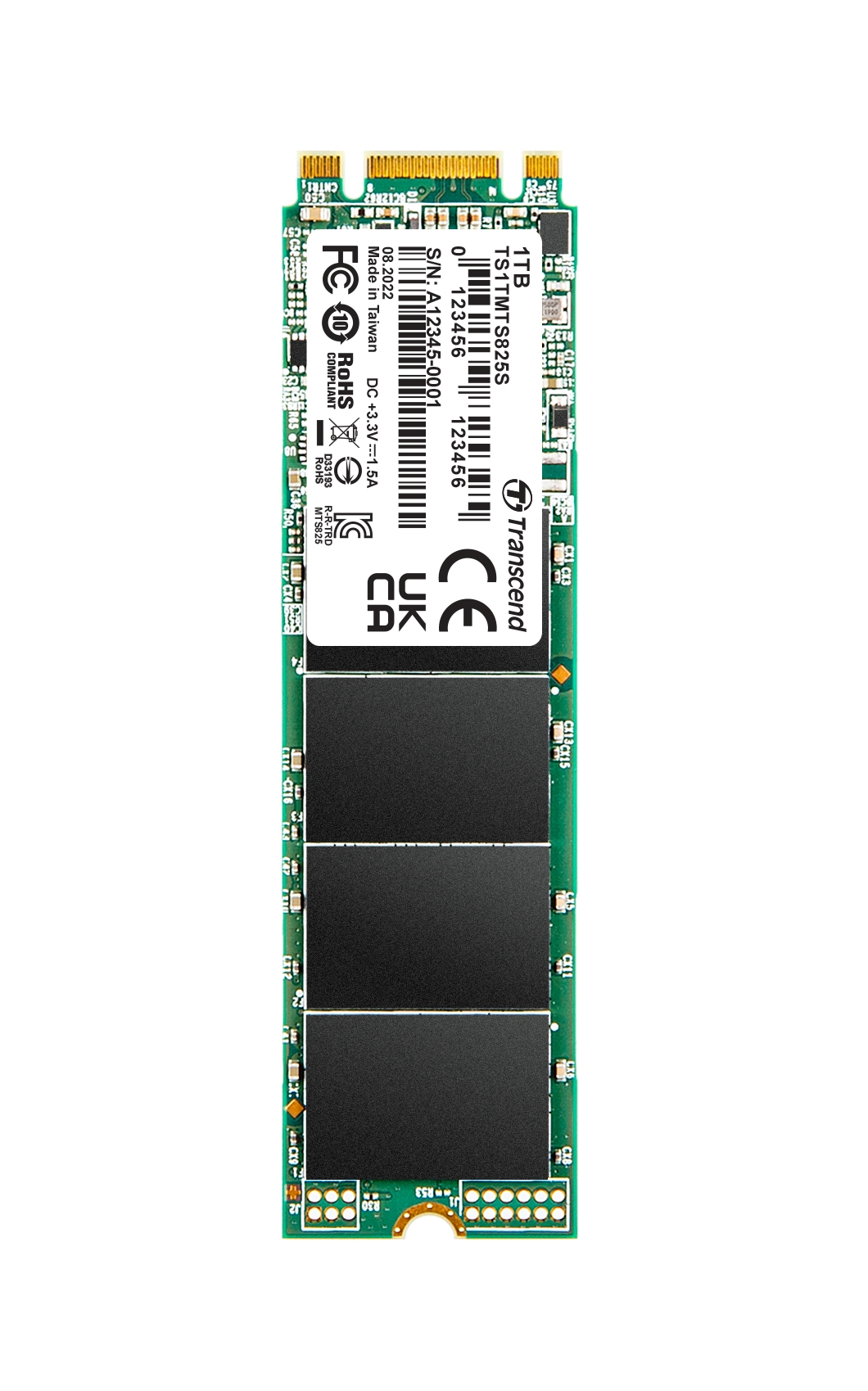 Transcend SSD MTS825S        1TB M.2 SATA III