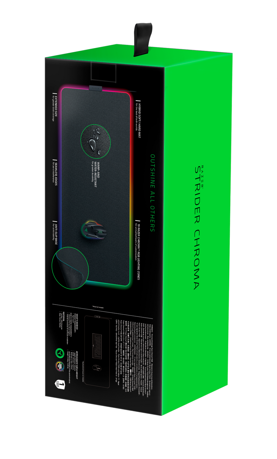 Razer Strider Chroma, Gaming-Mauspad