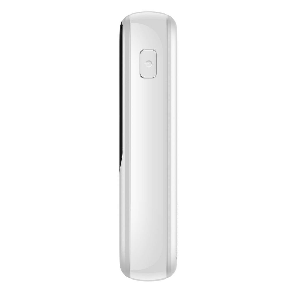 Powerbank Baseus Powerbank Baseus QPOW Digital Display 1000Mah 22.5W QC/PD/SCP/FCP + USB-C Bílý kabel