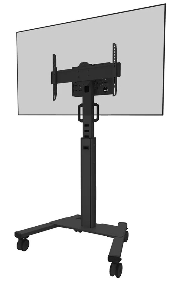 Neomounts Select  FL50S-825BL1 / Mobile Display Floor Stand (37-75 ) 10 cm. Wheels / Black