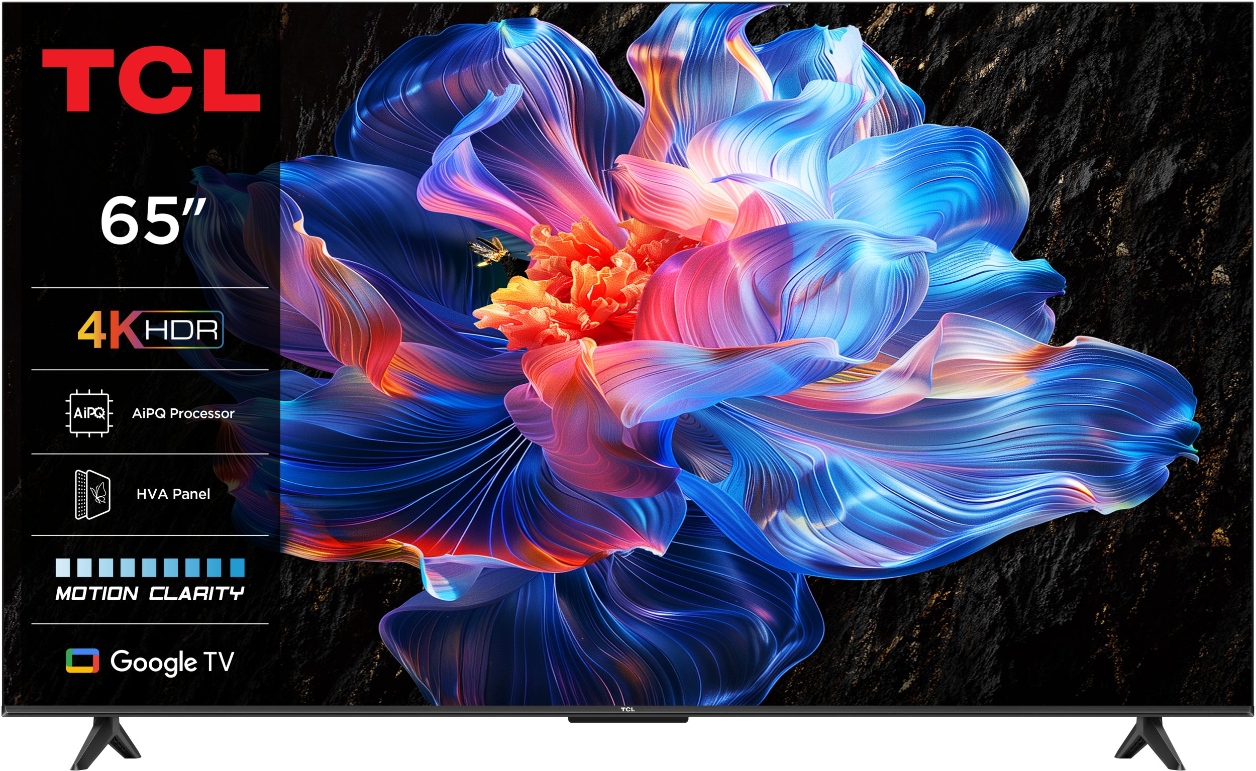 TCL 65P69K televizor 165,1 cm (65 ) 4K Ultra HD Smart TV Wi-Fi Černá